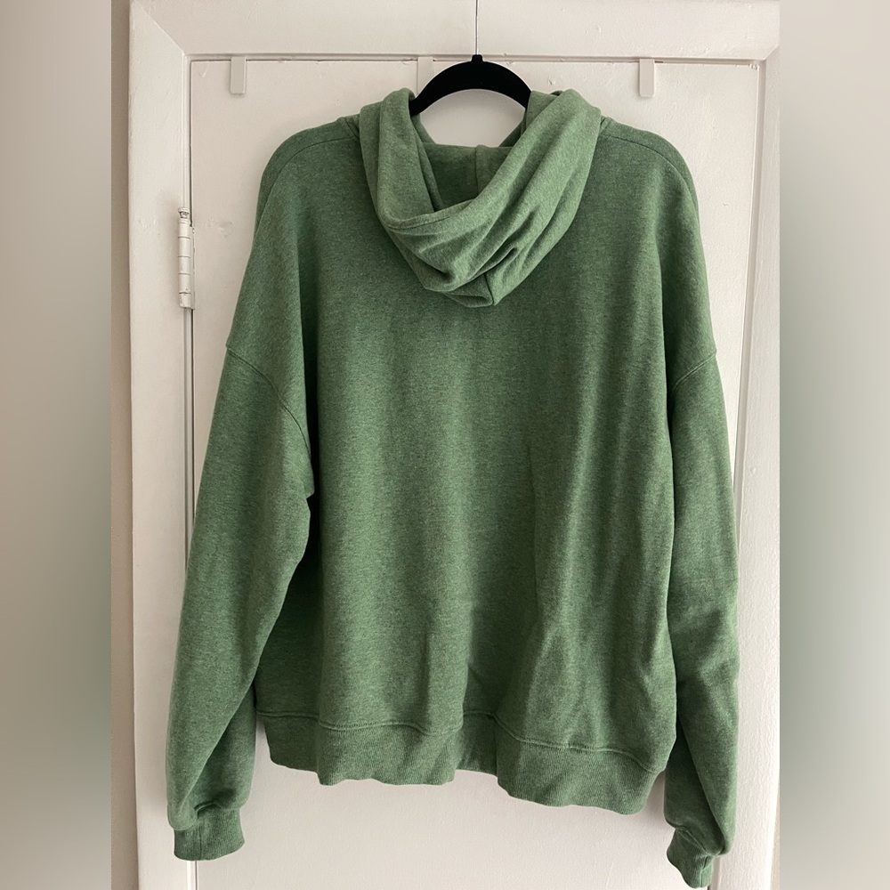 Gymshark Rest Day Sweats Hoodie - Crocodile Green Marl - Picture 7 of 7